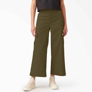 Dickie’s Green Cropped Cargo Pant